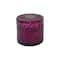 6oz. Ember Berry Scented Dark Purple Glass Candle